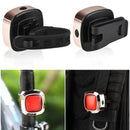 Bike Rear Tail Light LED Bicycle Smart Brake Induction Light Cycling Warnin