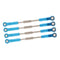 4-part Adjustable Steering Linkage Pull Rod for DIY Accessories for 1:10 RC
