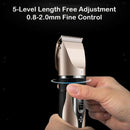 Professional Cordless Hair Clipper Beard Shaver Hair Cutting Kit Ceramic Head