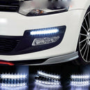 8 LEDs Car Daytime Running Light Bulb DRL Car White Light Head Waterproof Lamp