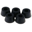 5 Pieces 12x21mm Cabinet Amplifier Speaker CD Isolation Rubber Feet Pad Base