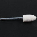 12 Pcs Polishing Buffing Tool 8.5mm Conical Mounted Felt Bobs 3mm Shank