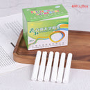 48Pcs/Box Dustless White Chalk Drawing Chalk Playground Pavement Education Ch Gw