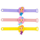 1PC Portable Mermaid Sillicone Soap Bracelet Wristband Hand Dispenser Hand SEAU