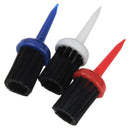54mm 10pcs /Lot 2 1/8â€ Training Bristle Tee Golf Brush Tees Plastic Bristles New