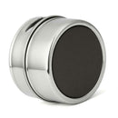 6pcs/set Stainless Steel Seasoning Jar Kitchen Spice Salt Condiment Bottle