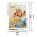 5D DIY Full Drill Diamond Painting Elk Embroidery Mosaic Craft Kit (QF065)