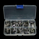 200pcs 10 Values BC327-BC558 TO-92 Transistor Assortment Kit PNP DIY NPN H9 L0A0