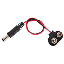 5PCS T type 9V DC Battery Power Cable Barrel Jack Connector for Arduino JR