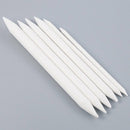 6Pcs White Pastel Charcoal Blender Stump Tortillon Sketch Drawing Pencils Pens