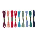 104Pcs Full Range Of Embroidery Starter Kit Cross Stitch Tool Thread Hoop