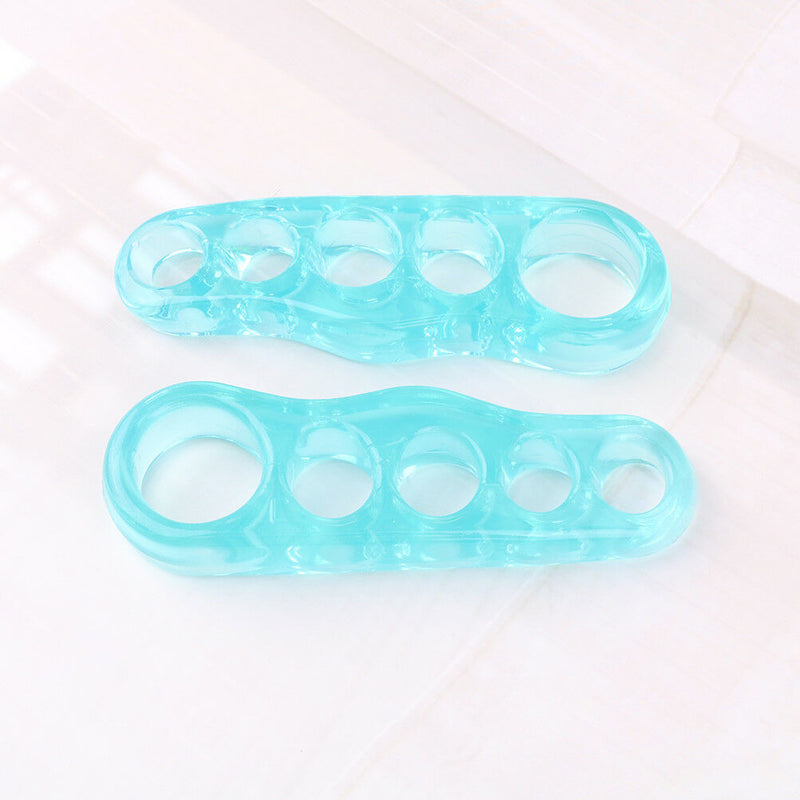 One Pair Silicone Toe Separator Spreader Correction Pain Relief Hallux Valgus 3C