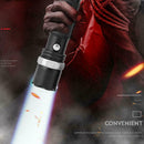 Outdoor Mini LED Flashlight Zoomable Modes Waterproof USB MICRO Torch B5O6
