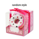 Creative Cute Colorful Donut Shape Lip Balm Sweet Girls Doughnut Moisturizing