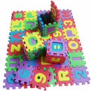 36Pc Baby Kids Alphabet Educational Puzzle Blocks Pad Game Infant Child J0D9