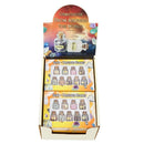 1 Box Of 9 Bottles Mini Natural Semiprecious Gem Stone Chip Crystal Healing A7U7