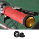 1 Pair Handlebar Handle Plug Aluminum Alloy Bicycle Mountain Bike O2C7