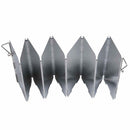 9-plates Foldable Camping Stove Wind Shield Screen Cookout Picnic Windbreak A