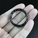 5Pc Carbon Fiber Car Engine Start Stop Ring Trim M Sport Car Ignition Key R