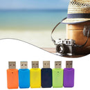 2pcs 16G Card Reader Memory Card Adapter Smart TF Card for Camera Phone A