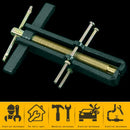 3" 2 Jaw Gear Puller Mechanic Bearing Steering Wheel Remover Extractor Tool Kits