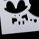 Fox Shape Metal Cutting Dies Stencils for Scrapbooking DIY Album Cards Decor Z