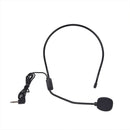 Portable Headset Microphone Wired3.5mmJack Condenser Universal For LoudspeakerBX