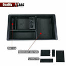 Car Center Console Armrest Organizer Tray Insert For Chevy Sierra 14-18 New Q4K4