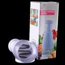 Kitchen Pressing Food Onion Garlic Vegetable Chopper Cutter Slicer Peeler Di Nw
