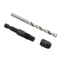 5pcs HSS M2 Twist Drill Bit Set Quick Change Hex Shank 2-6mm Wood Metal Plastic