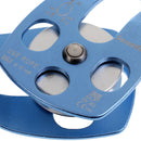 32KN Heavy Duty Climbing Rope Pulley Single Sheave Ball Bearing for Tree