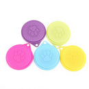 88mm Pet Dog Cat Food Storage Can Tin Cover Lid Top Cap Random Color Reusable Z
