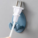 Oval Plug Hook Multifunctional Plug Storage Rack Cable Management Creative  T7A8