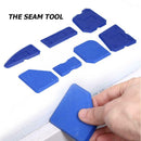 10pcs Home Remover Caulk Finisher Sealant Smooth Scraper Grout Kit Tools