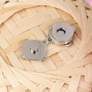 10 Pairs Magnetic Buckle Metal Snap Fasteners Clasp Bags Clothing Button