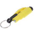 Mini safety hammer car life-saving escape hammer key chain glass brealy