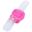 5X(Fuchsia Mini Adjustable Band 5 Digit LCD Display Golf Finger Counter Ta W3T3)