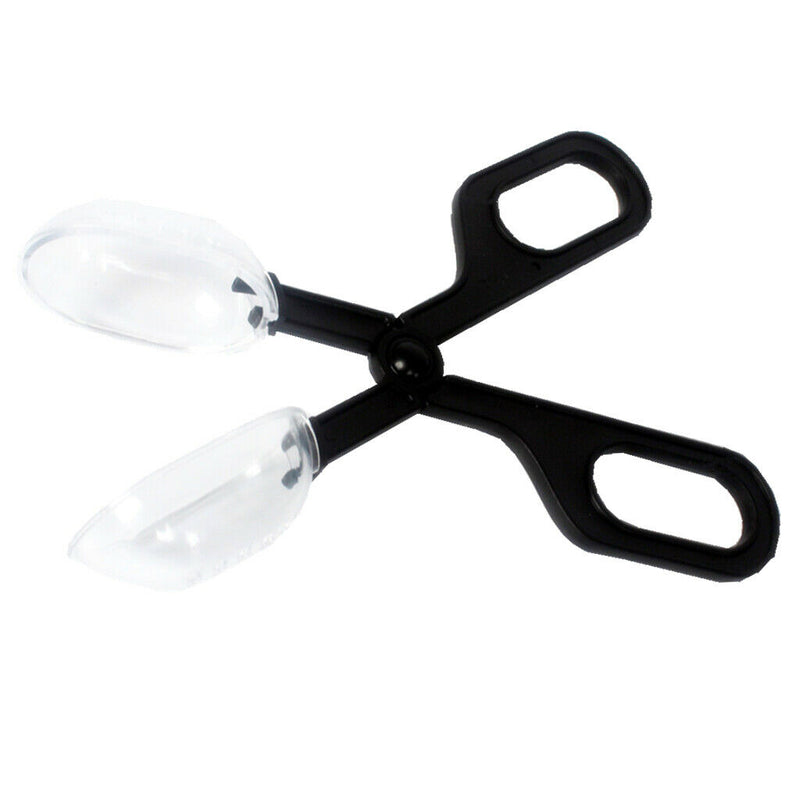 Reptiles Feeding Tools, Plastic Tongs for Lizards, Reptile Amphibians Insects