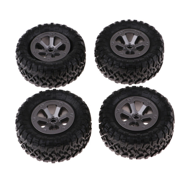 4Pcs 73mm Diameter Tire Tyres for WPL B14 RC Car Truck Part DIY Accessories