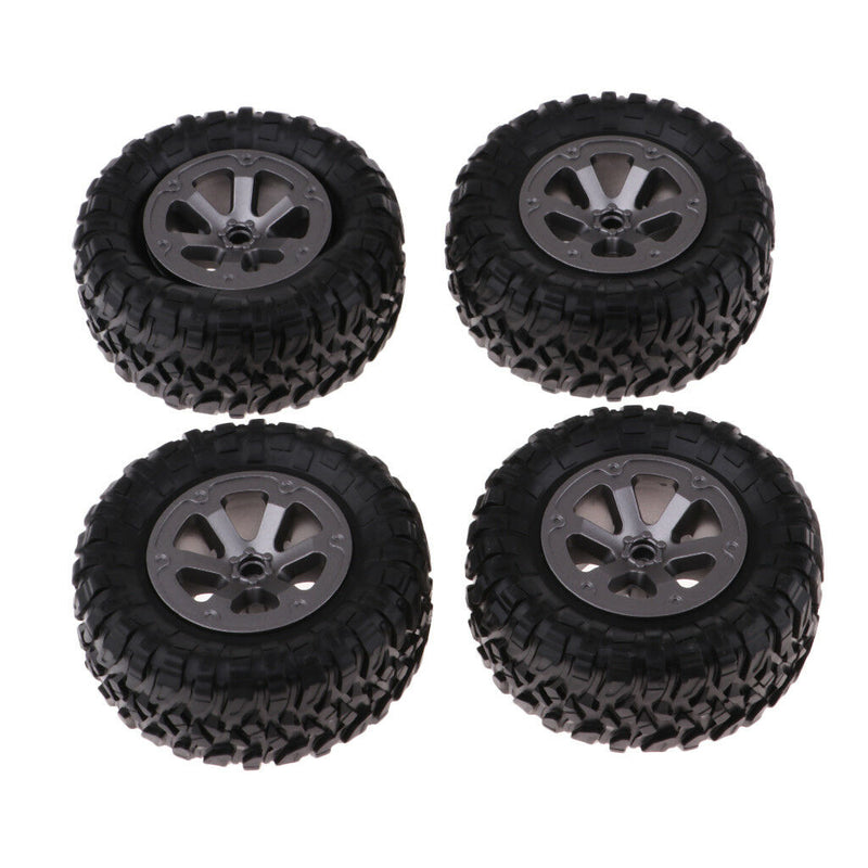 4Pcs 73mm Diameter Tire Tyres for WPL B14 RC Car Truck Part DIY Accessories