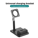 2 in 1 Aluminum Charging Dock Stand Holder Support Chargers for iWatch AirPods