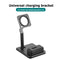 2 in 1 Aluminum Charging Dock Stand Holder Support Chargers for iWatch AirPods
