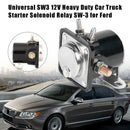 SW-3 Heavy Duty Car Truck Starter Solenoid Relay 4 Terminal for Ford 12V