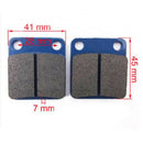 Motorcycle Metallic Disc Brake Pads Set Front Rear Braking Set
