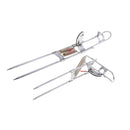2pcs Automatic Double Spring Angle Rod Pole Bracket Fishing Rod Holder NEW
