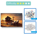 1000pcs Landscape Puzzle DIY Jigsaw Educational Toys Kids Adults Gift (D)