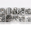 M2 - M12 Stainless Steel Flat Washers Metric Screw Repair Tool 580pcs/Kit