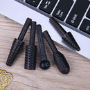 5pcs Rotary Rasp Set Milling Cutter Rotary Woodworking File Grinding Head
