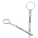 3In1 Multifunction Mini Portable Screwdriver Repair Tool Keychain Keyring