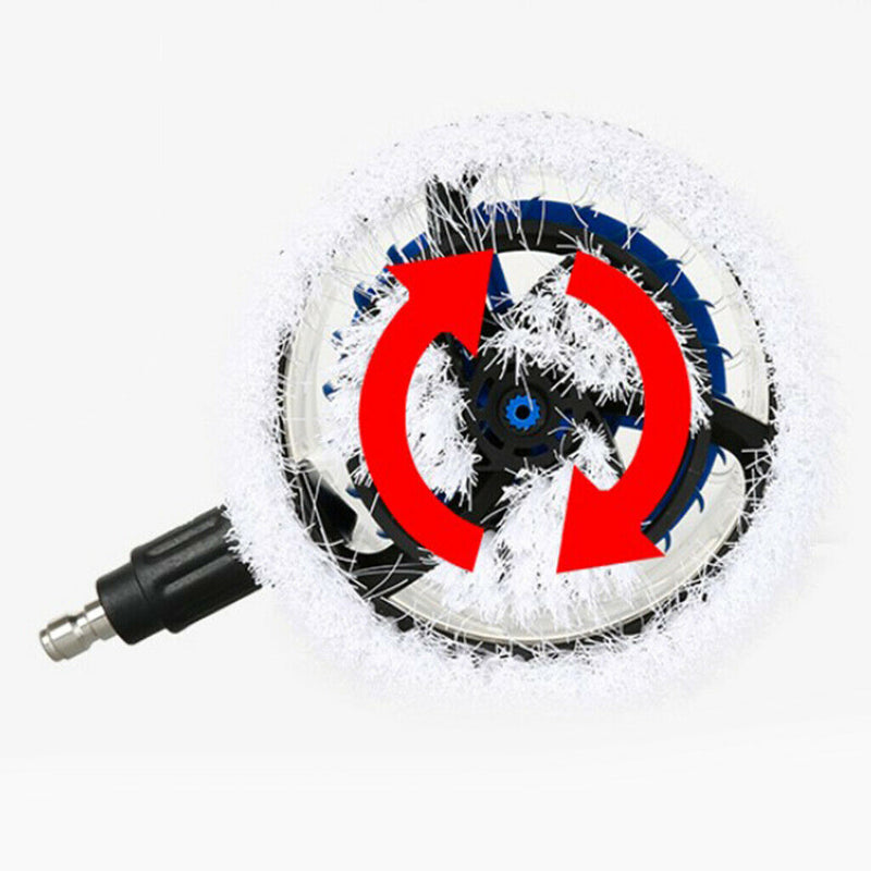 Auto Round Car Rotating Wash Brush Mop Hard
